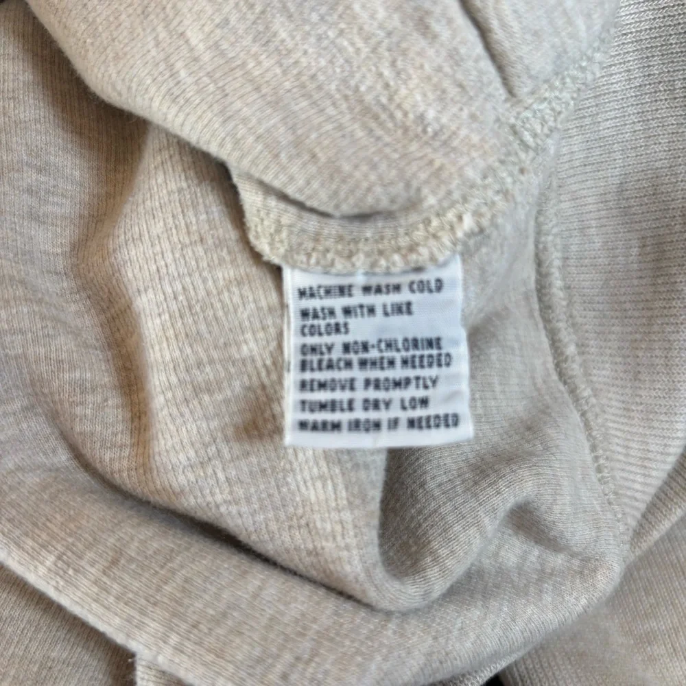 Polo Ralph Lauren Mens Cream Tan Heathered Sweater Jacket Large Pony Logo Preppy